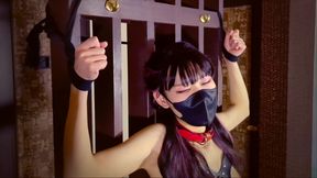 yuca_ cum with neck restraint uterus spanking