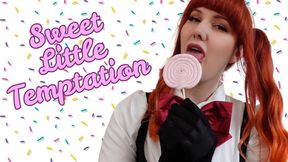 Lolly Lick Obsession – Satin Glove Suck Tease