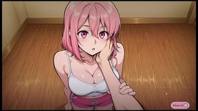 alone with my stepsister [ taboo hentai game ] ep.2 step sis got stuck in sexy short in the washing machine !