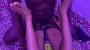 Spread My Best Friend Legs Open and Filled Her Pussy with My Huge Cock