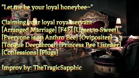 Erotic Audio - Claiming Your Loyal Royal Servant [arranged Marriage] [f4f] [upset To Sweet]