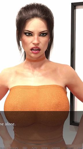 Reunion 2 - Alex’s First Sex with Kelly at the Hotel: Blowjob, Anal & Creampie