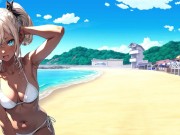 Morena lasciva te coge en la playa ASMR Joi Español audio