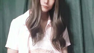 女装子オナニ－ Chinese crossdresser taunting