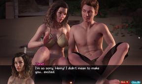 Treasure of Nadia - 73, 74 - Gameplay - Roleplay - Beach Handjob and First Time Anal