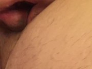 Superchubby wanking his tiny penis