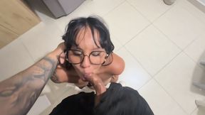 FRIENDS AFTERNOON LEAVES ME HORNY AND I GIVE IT TO MY ROOMMATE WITH PUSSY