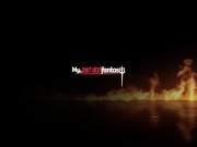 Feel my dick while you're in a mask and then watch it fucking you