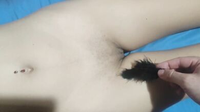 Ficando excitada com as brincadeiras do meu marido!