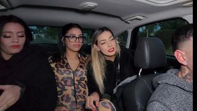 lucky uber! he fucks three argentinian women in the ass.