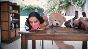 Lola and Lana in Fairies Bound Captive by a Teddy Bear HD Copy (4k)