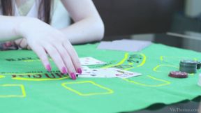 Gambling Episode 1 - Bouillotte - Amber Nevada & Taylor Sands
