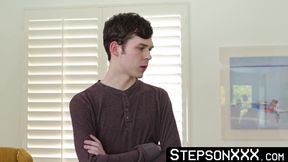 Sex defense lesson with my stepdad Joel Someone turned to a hardcore session