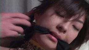 Fresh pussy of Japanese babe Miyu Sakita gets tickled with sex toys