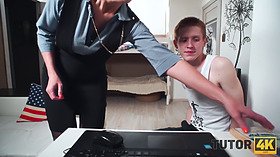 Teacher has snatch bonked by foolish guy who thinks only about pussies