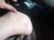 I've been told I have beautiful feet. What do you think? I'd love to rub your cock with them!