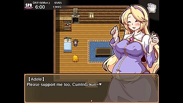 Impregnate my harem farm [ BREEDING HENTAI game ] Ep.11 making three pregnant women in one day !