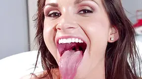 Ashley Sinclair - Takes Nice Load Into Her Mouth And Swallows