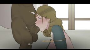 COUGAR queen gets it on with a rescued goblin