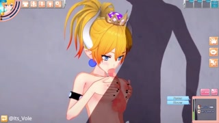 Koikatu hentai - bowsette
