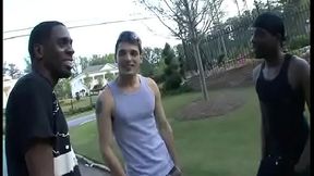 White Gay Sexy Teen Boy Enjoy Big Black Cock 19