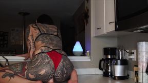 Oil Foot Rub &amp; Footjob, Blowjob