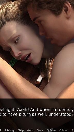 Project Myriam #15 - Double penetration fucking hot milf by the pool - 3d game hentai