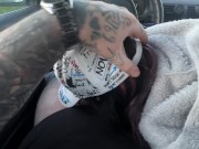 Relaxing Blowjob on The Roadside. (Embarassing)