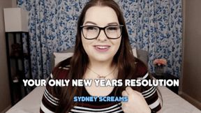 Your Only New Year's Resolution - A BHM Scene featuring WGE, Fat Encouragement, and Obesity Encouragement - 720 MP4