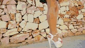 Day spent in sandals part1 walking MP4(1280x720) FHD