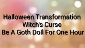 Halloween Transformation : The Witch's Curse - Become A Goth Doll For An Hour