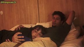 Watching Netflix with my girlfriend and I couldn't help but put my penis in her mouth (we almost got caught)