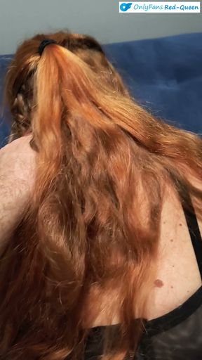 POV Fucking Thick Redhead MILF With Butt Plug In Her Ass