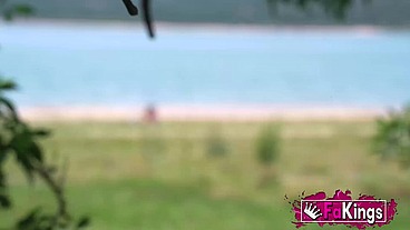 No one can resist this CUBAN BOMBSHELL! Amanda Luxor looks for men to fuck in public