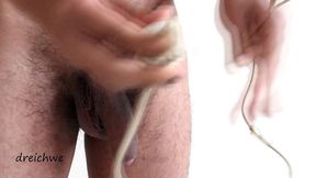 penis hair removal with several hairs
