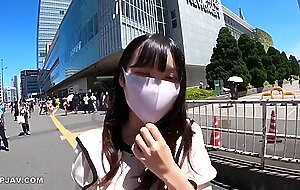 Mio plays with two amateurs and creampie sex flirting! drama pis! i even licked my anal for the