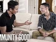 Cute Nerdy Councilor Candidate Finds Votes with Dick