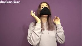 My favorite way to wear a mask