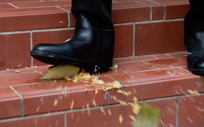 The Horny Rubber Gardener - Crushing Vegetables & Boot Care