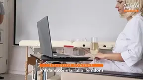Threesome MFM action with a hot nurse taking charge