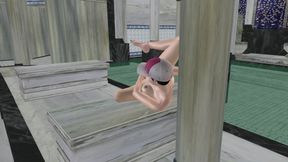 Beautiful Shemale Fingers Ass &amp; Shakes Dick 3D Cartoon Hentai