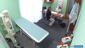 Nurse Rides a Big Cock in her Nurse uniform - Fake Hospital