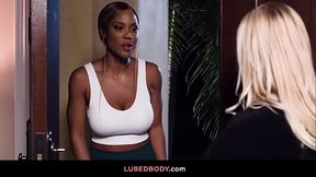 Neighborly Aid: August'_s Unexpected Nighttime Massage