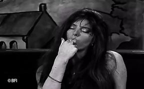 Retro enema black and white.
