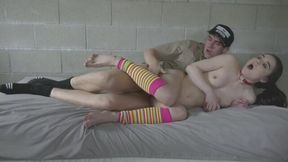 Cute teenager Megan Marx fucked in the prison cell