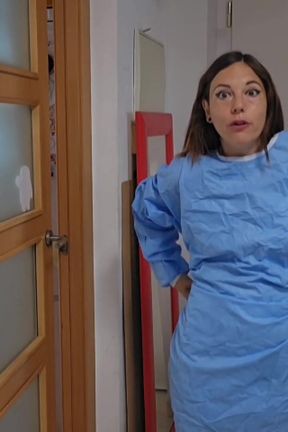 Penectomy on Halloween Eve Stepmom Zombie!-witch