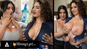 MOMMY&#039;S GIRL - Tattooed Arabelle Raphael&#039;s Bike Outfit Ignites Big Naturals Sarah Arabic&#039;s Lust
