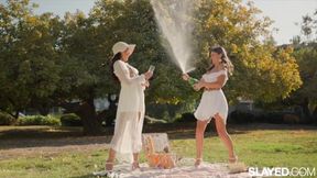 Unforgettable Moments: Best Friends Sophia & Mae Explore Their Passion Together