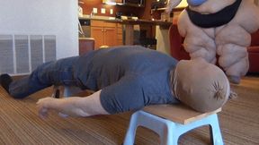 Bobbi Jo Smears Matt into the Board - View 1 (mp4)