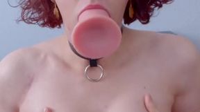 Seductive Shemale Seduction: Deepthroat Dildo Debauchery